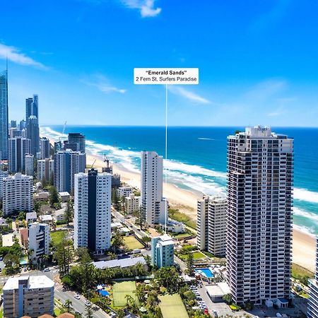 Emerald Sands Holiday Apartments Surfers Paradise Exterior foto